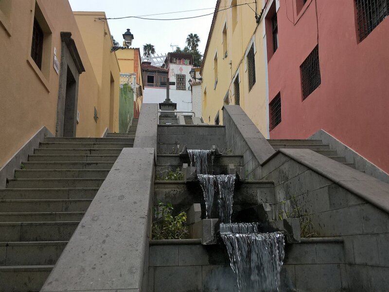 Water steps, Teror