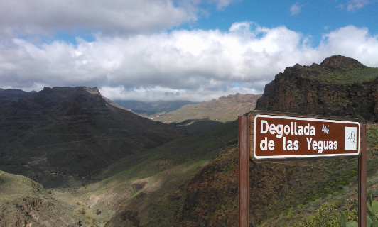 Degallada de las Yeguas - Central Route